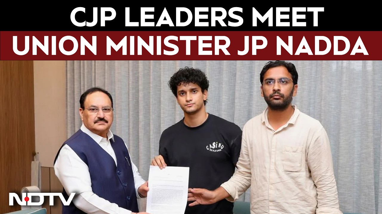CJP Protest LIVE | Sonam Wangchuk Hunger Strike | Jantar Mantar LIVE | CJP Meets JP Nadda | BJP LIVE