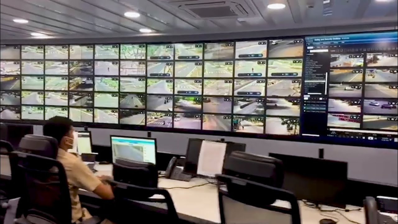 A futuristic command & control center at Gurugram Smart City