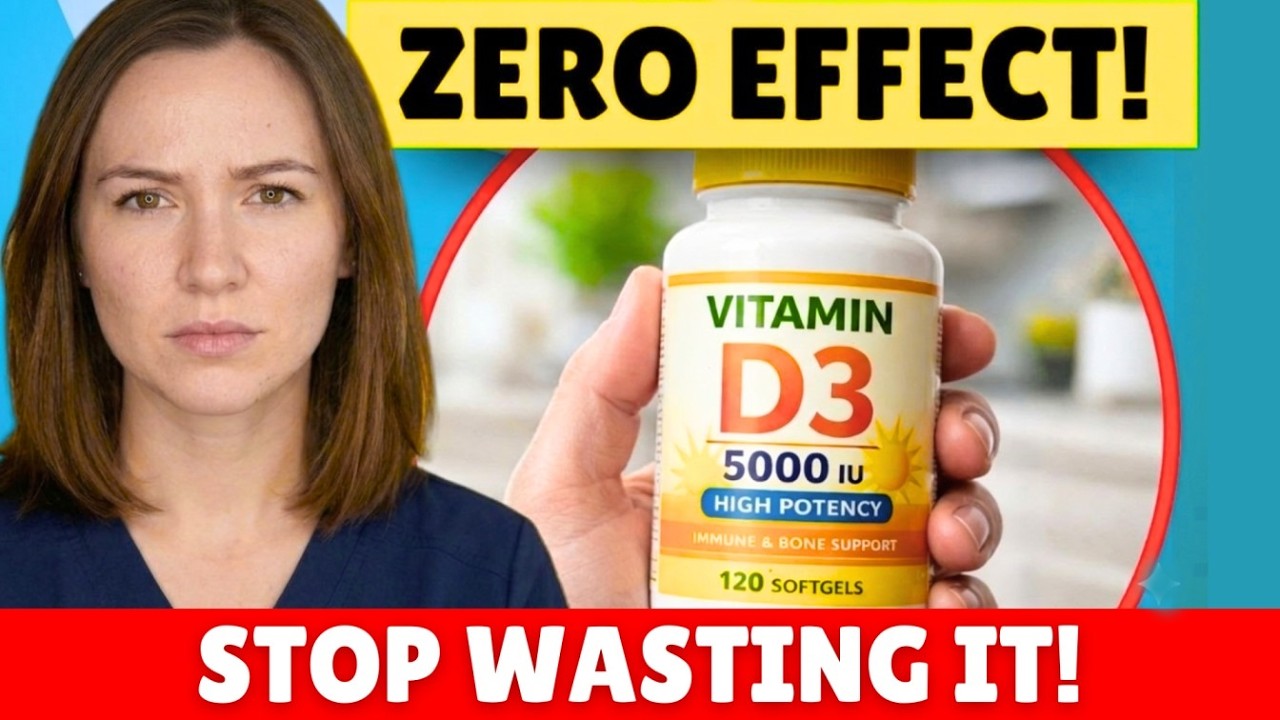 SENIORS, You're Taking Vitamin D the WRONG Way! (Doctor Explains This)