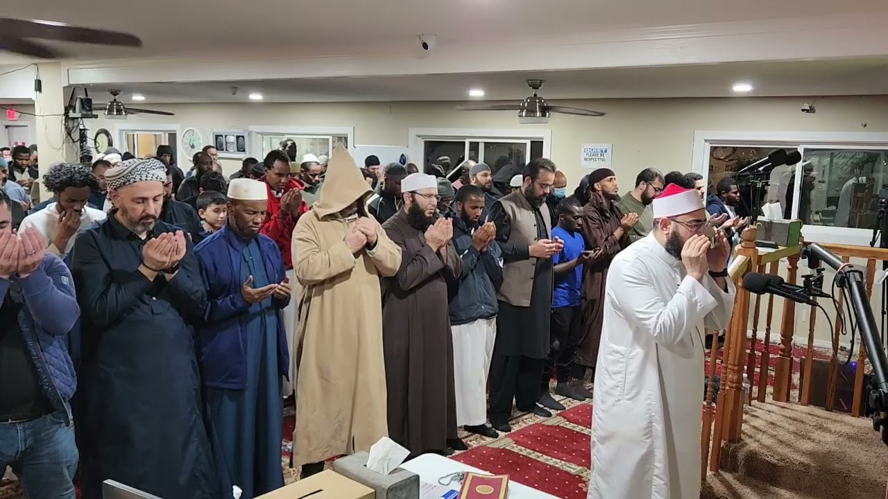 Shiekh Mustafa witr Salat with beautiful Dua