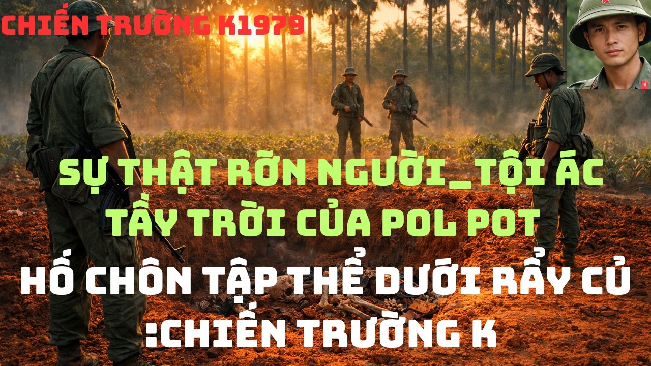 Sự Thật Rỡn Người _TỘI ÁC TẦY TRỜI CỦA BỌN POL POT _HỐ CHÔN TẬP THỂ DƯỚI RẪY CỦ CHIẾN TRƯỜNG K