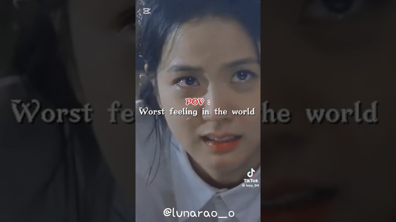 The worst feeling in the world #aesthicvideo #aesthetic #sad #emotional #true #forreal #worstfeeling