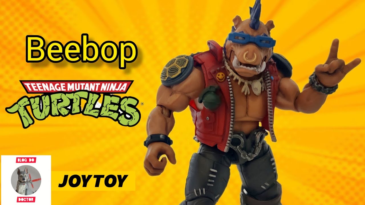 Meu Review que Ninguém Pediu: Bebop Tartarugas Ninja 1:18, Joytoy 2025 (PT-BR)/Blog do Doctor