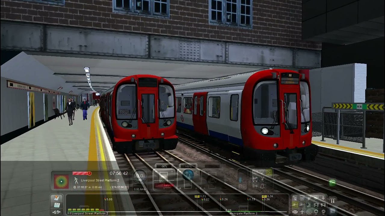 Metropolitan Line Aldgate  Preston Road S7