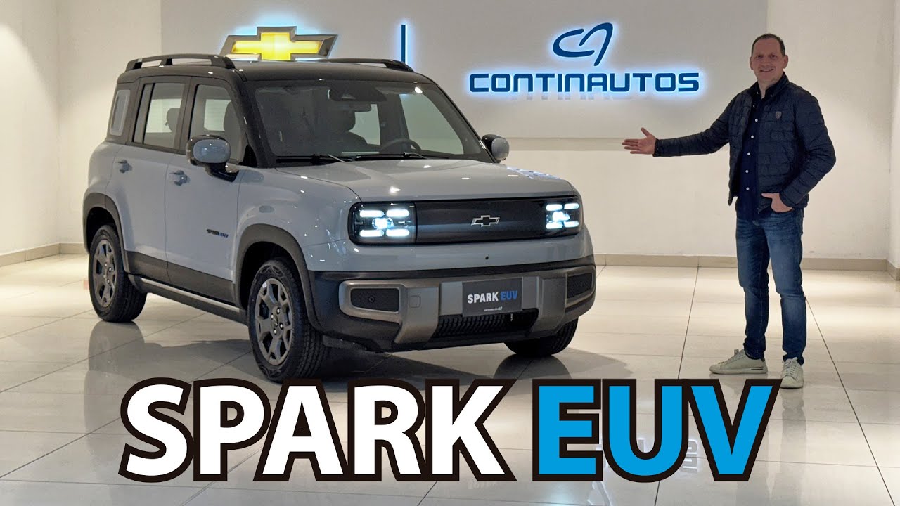 Nuevo Chevrolet Spark EUV ⚡️ ¿Otro superventas eléctrico? 🔋 EN VITRINA (4K)
