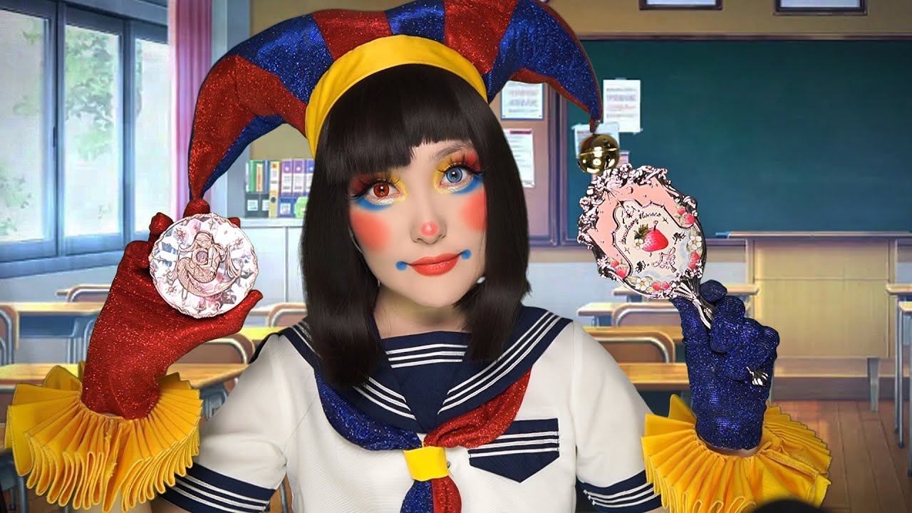 АСМР Сделаю макияж перед свиданием 🌸🤡 ASMR RP (SUB)