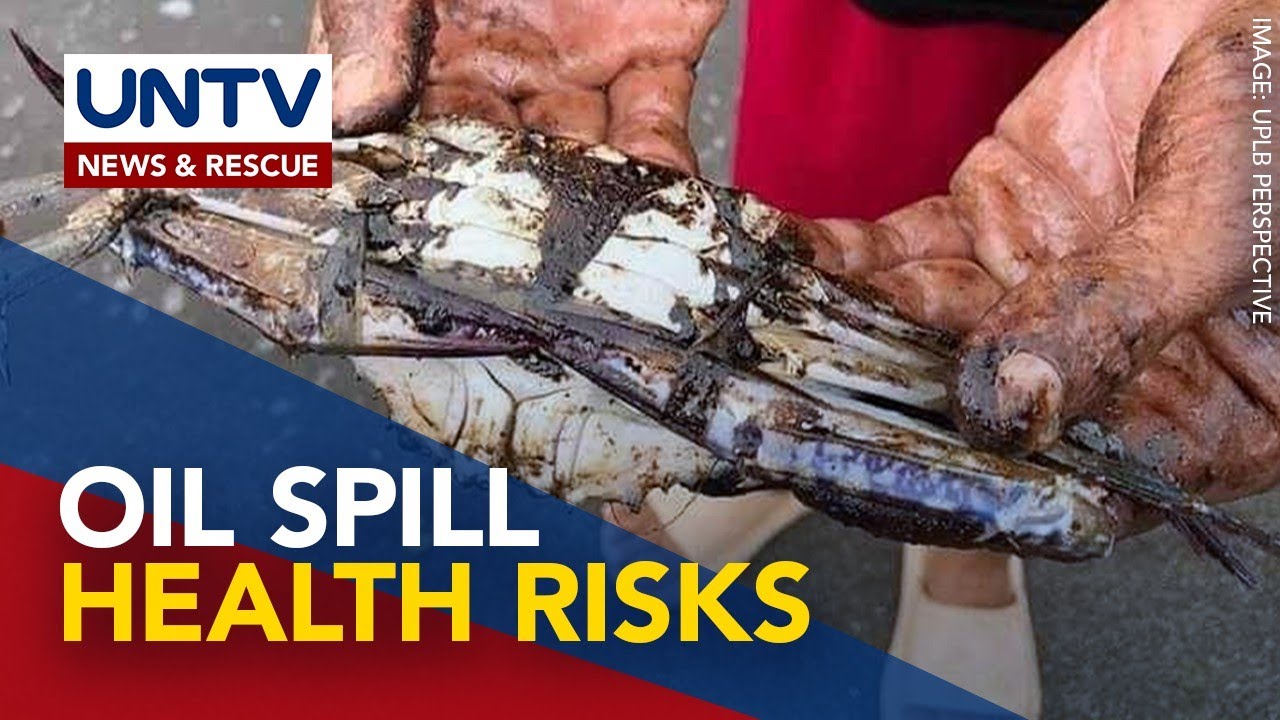 DOH warns public against health risk of Bataan oil spill