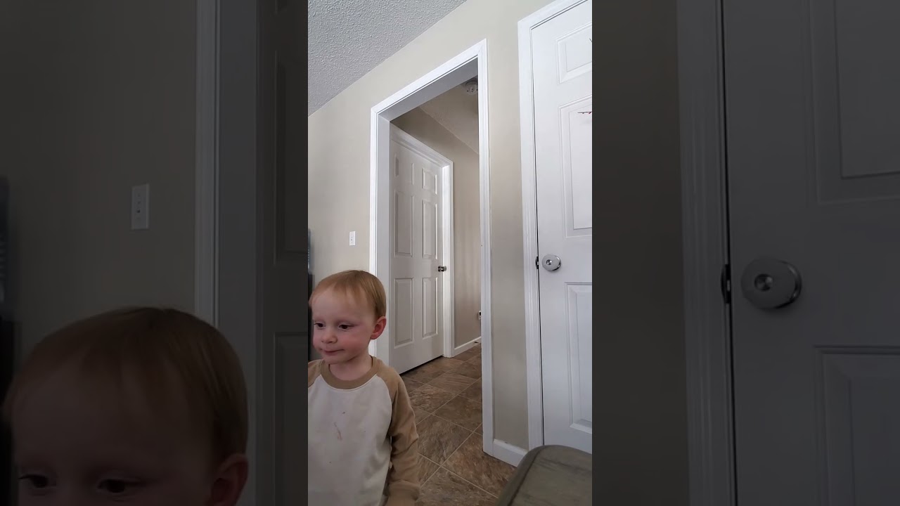 Maya watching on as Lucas enjoys balloons flying around the room! 2/4/2026