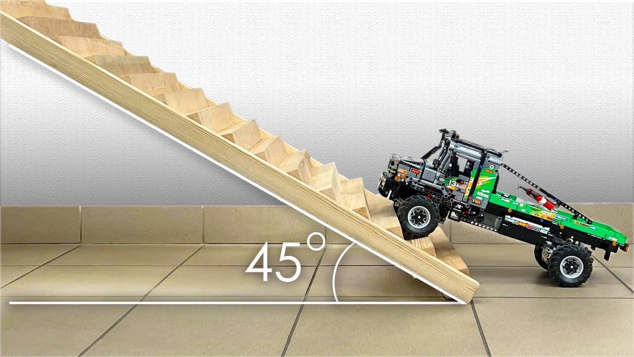 Truck VS Stairs &ndash; LEGO Technic Zetros 42129