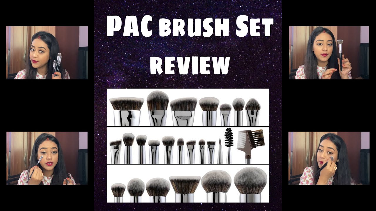 PAC 25 pc BRUSH SET || Honest Review || Love Daphica