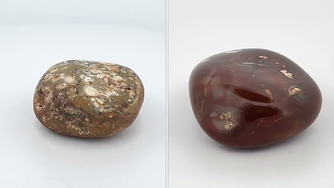 Rock Tumbling Before and After Video Gallery