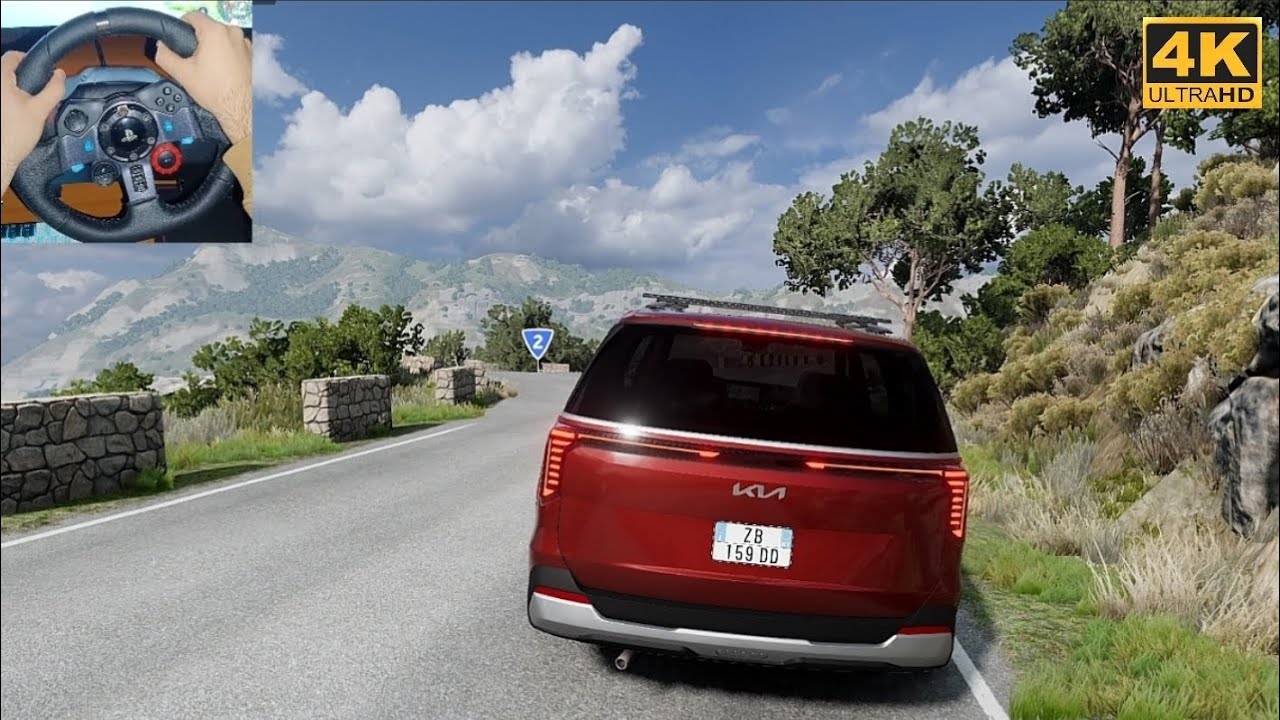 Kia Carnival - Ultra Realistic Family Van POV Driving 4K | Logitech G29 | BeamNG.drive