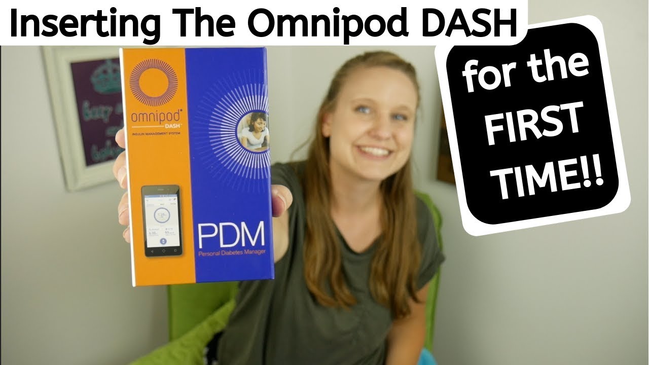 Inserting The Omnipod DASH Insulin Pump for the FIRST TIME!!