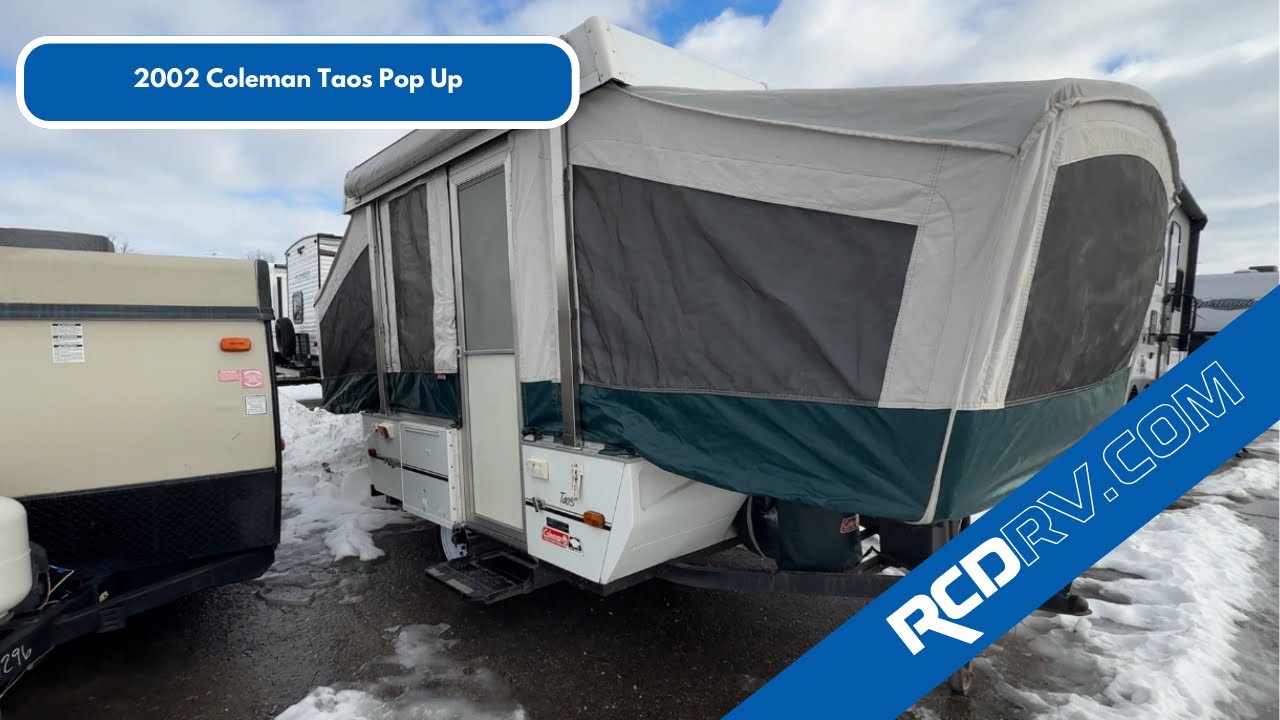 2002 Coleman Taos Pop Up