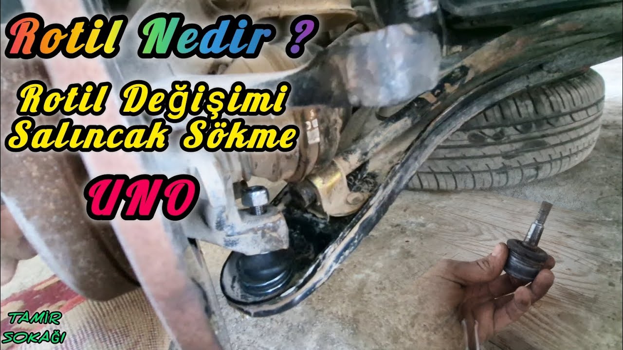 Rotil Nedir? Salıncak Sökme ve Rotil Değişimi. Uno