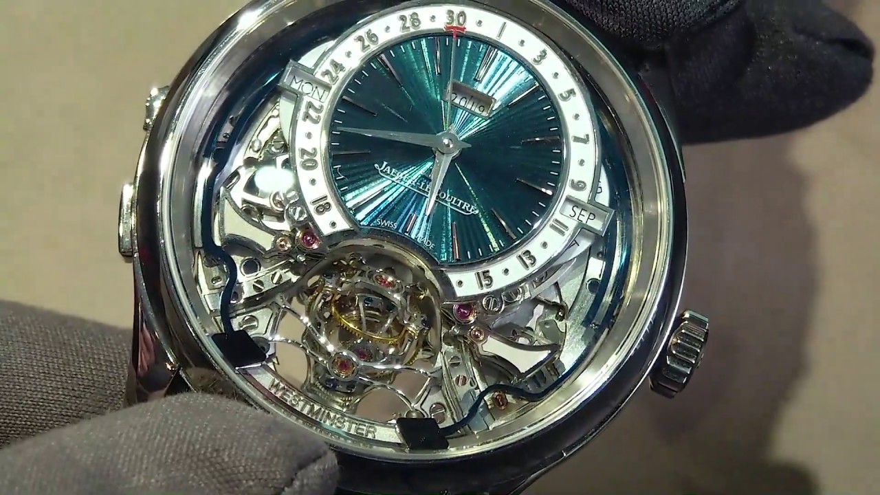 【SIHH2019】Jaeger‑LeCoultre積家 Gyrotourbillon 球體陀飛輪5號 西敏寺三問萬年曆腕錶