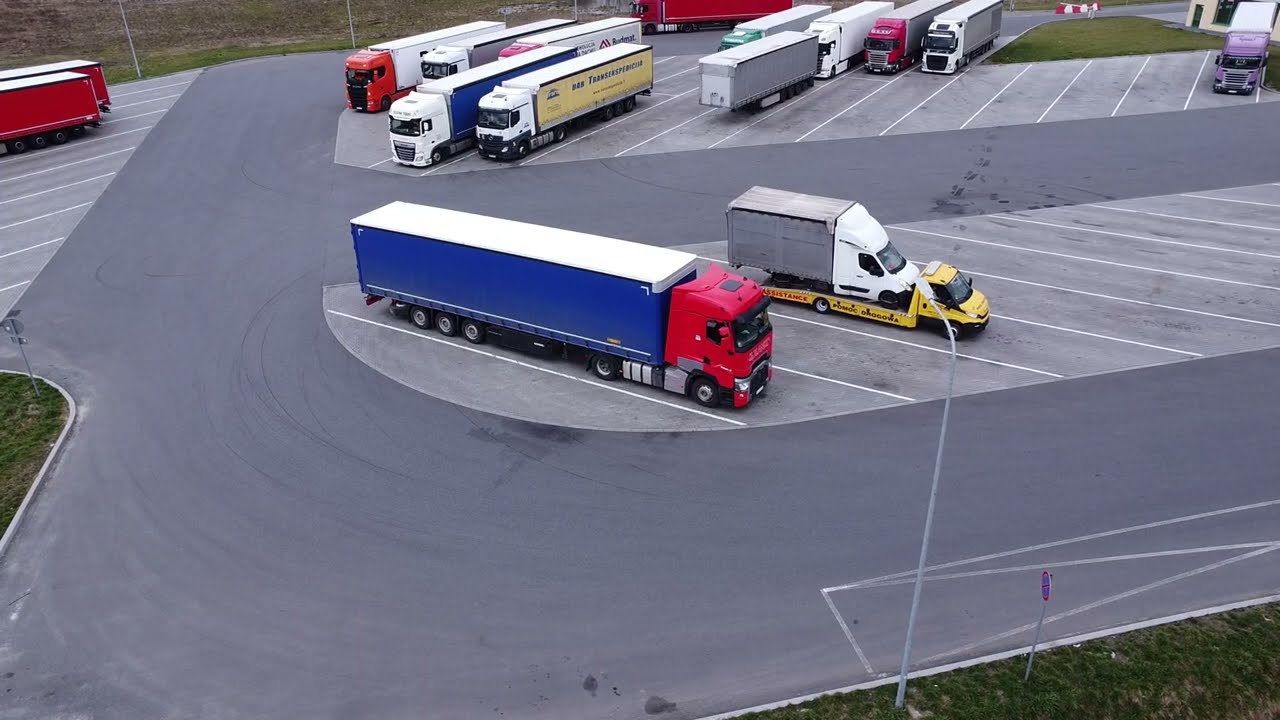 Польська автострада А1 або як не заснути ) Весна та розмови про ситуації на дорозі.