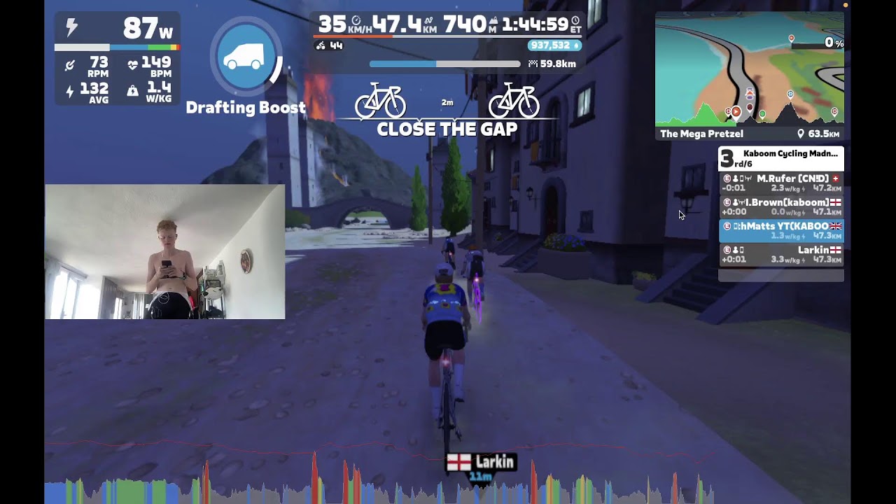 zwift mega pretzel attempt live!