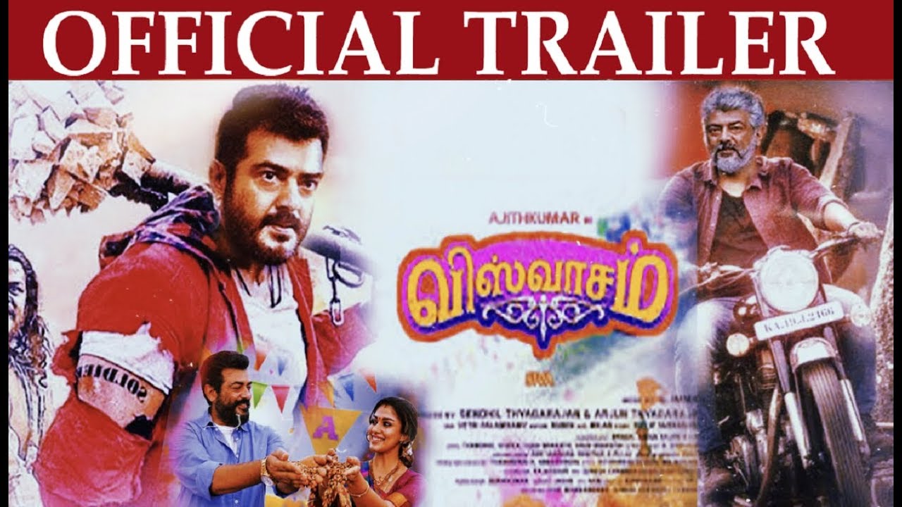 Viswasam - Official Trailer | Ajith Kumar, Nayanthara | Sathya Jyothi Films