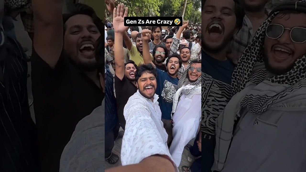 gen z protest core 😃😂 | gen z protest funny moments #genz #protest #funny #shorts #viral #modi #fun