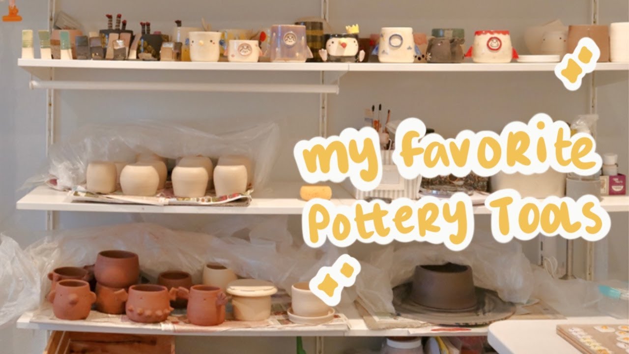 7 Essential Tools for a Pottery Studio at Home