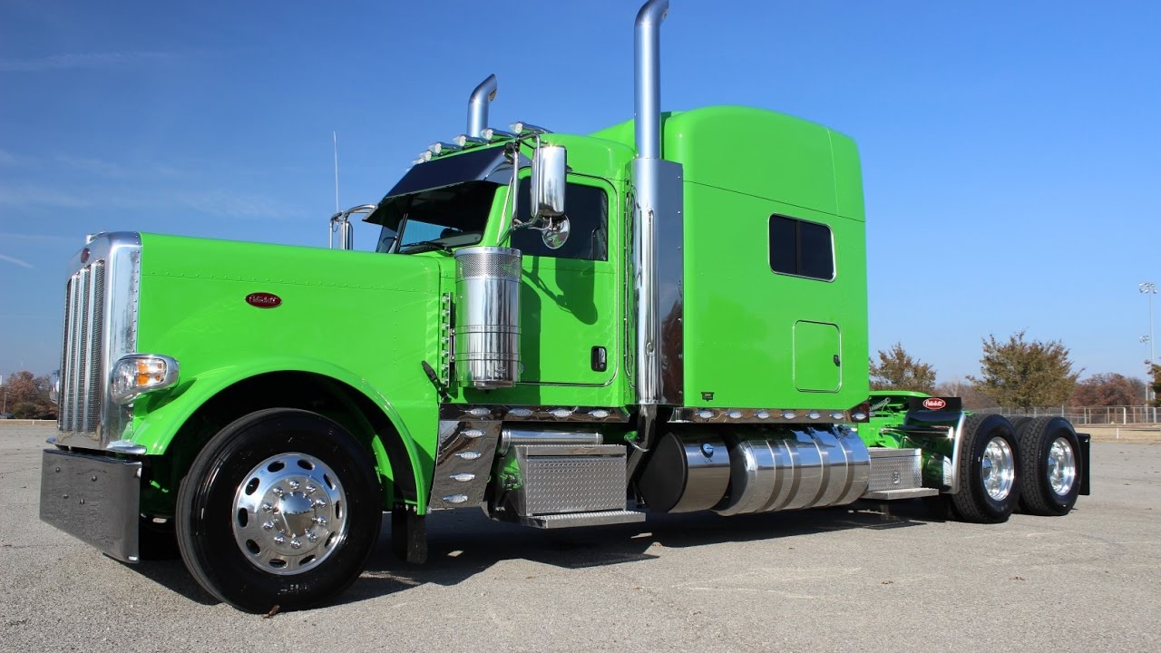 2017 Peterbilt 389 Monster Energy Green 550hp 290