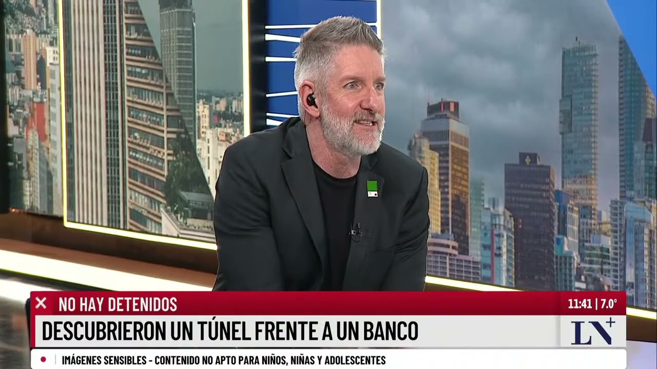 Descubrieron un túnel hecho para robar un banco; el análisis de Teodoro Potaz y Héctor Muzzio