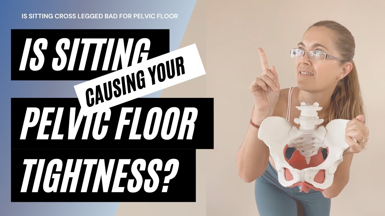 Is sitting cross legged bad for Pelvic floor 🤔 - Core Fitness for Mom