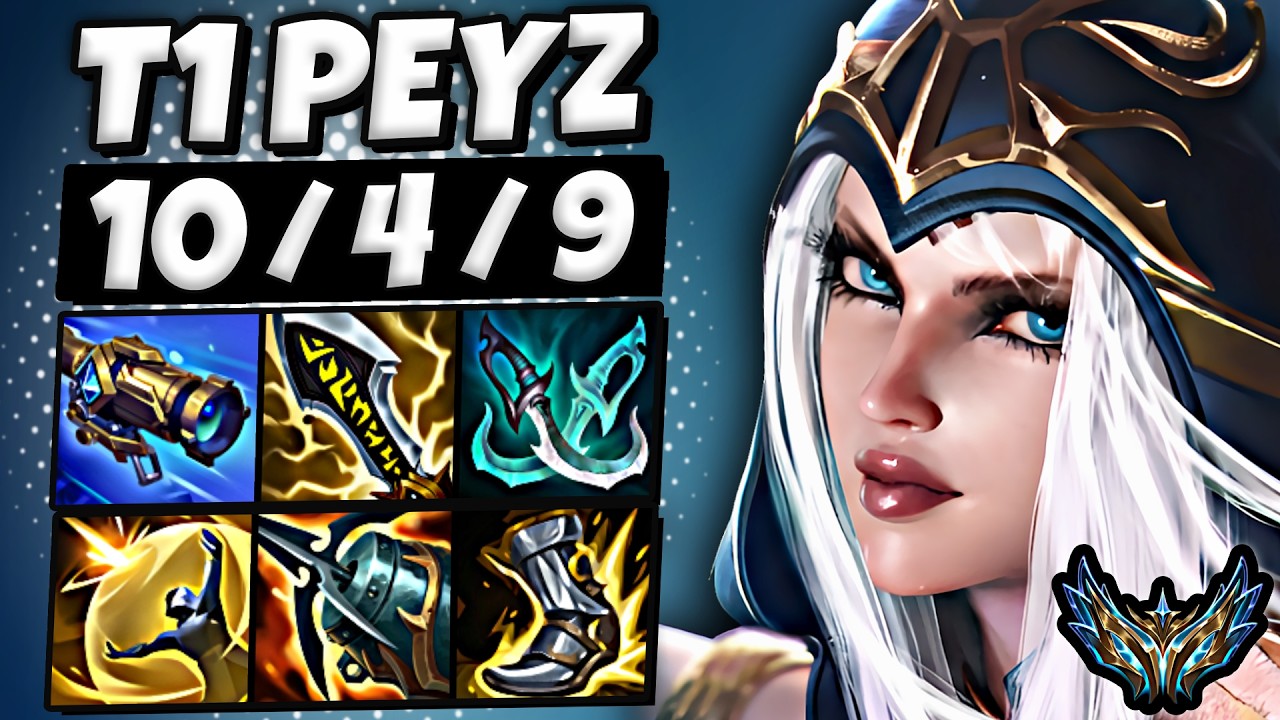 T1 Peyz Ashe vs Aurelion Sol [ ADC ] Korea Challenger 1954 LP | Patch 26.6