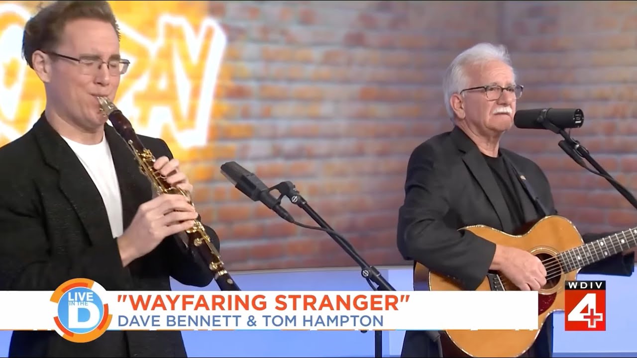 Dave Bennett and Tom Hampton - Wayfaring Stranger Live on WDIV 4 Detroit