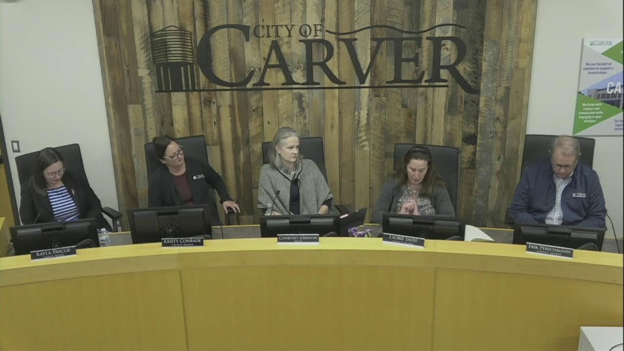 Carver City Council - Regular Meeting - Monday, November 17, 2025