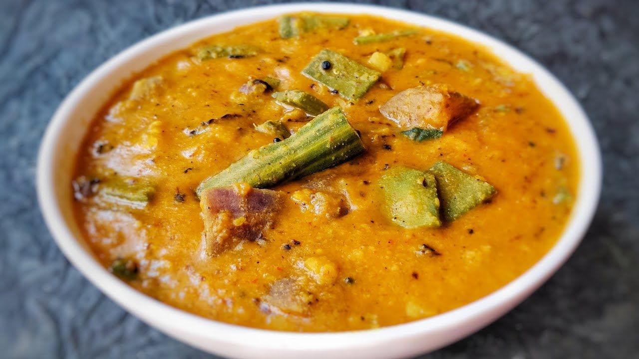 Poricha Kuzhambu | பொரிச்ச குழம்பு | Mixed Vegetable Poricha Kulambu | Poritha Kulambu
