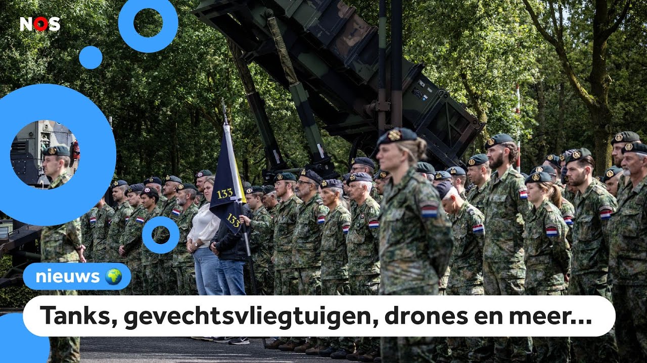 Nederland gaat miljarden uitgeven aan nieuwe legerspullen