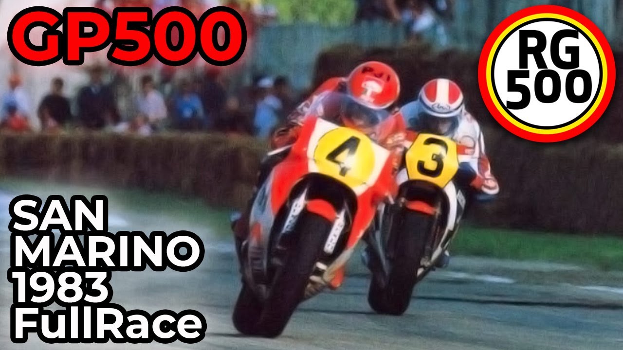 Moto Gp History 1983 San Marino GP500 Imola | Roberts vs Spencer