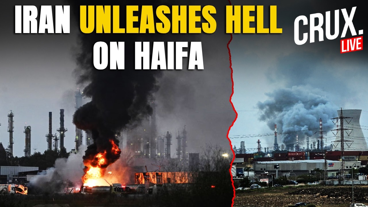 LIVE | Iran Strikes Israel's Biggest Oil Refinery, 'Significant Damage' At Haifa | Netanyahu | IRGC