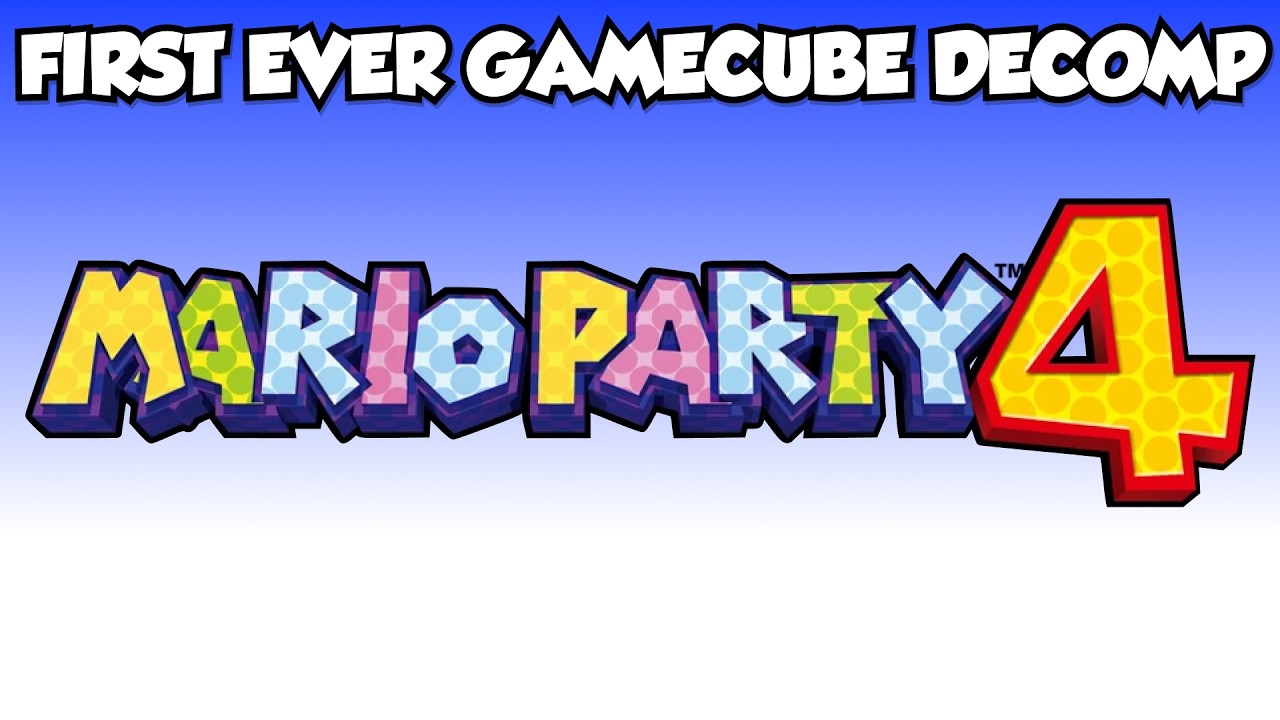 Mario Party 4 становится ПЕРВОЙ декомпиляцией для GameCube