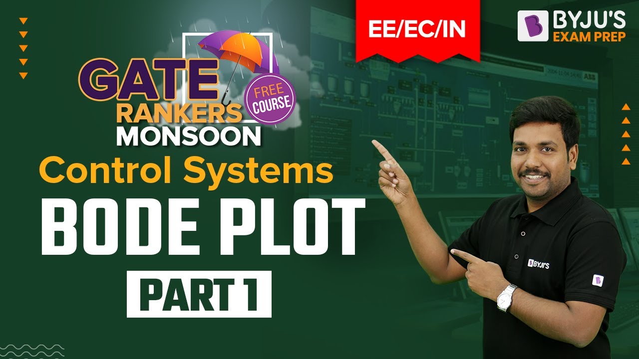 Bode Plot in Control System For GATE 2023 EE, ECE, & IN Exam | BYJU'S GATE (Part-1)