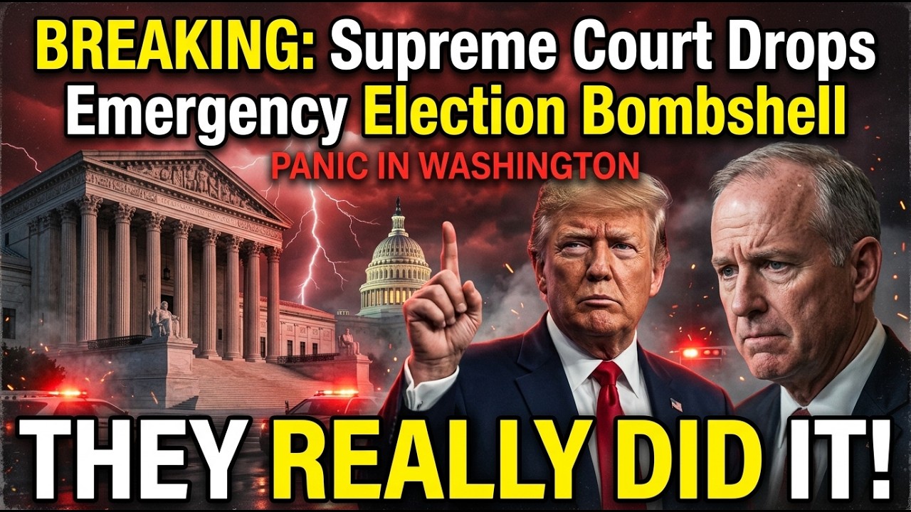 BREAKING: Supreme Court Drops Emergency Election Bombshell &mdash; Panic in Washington