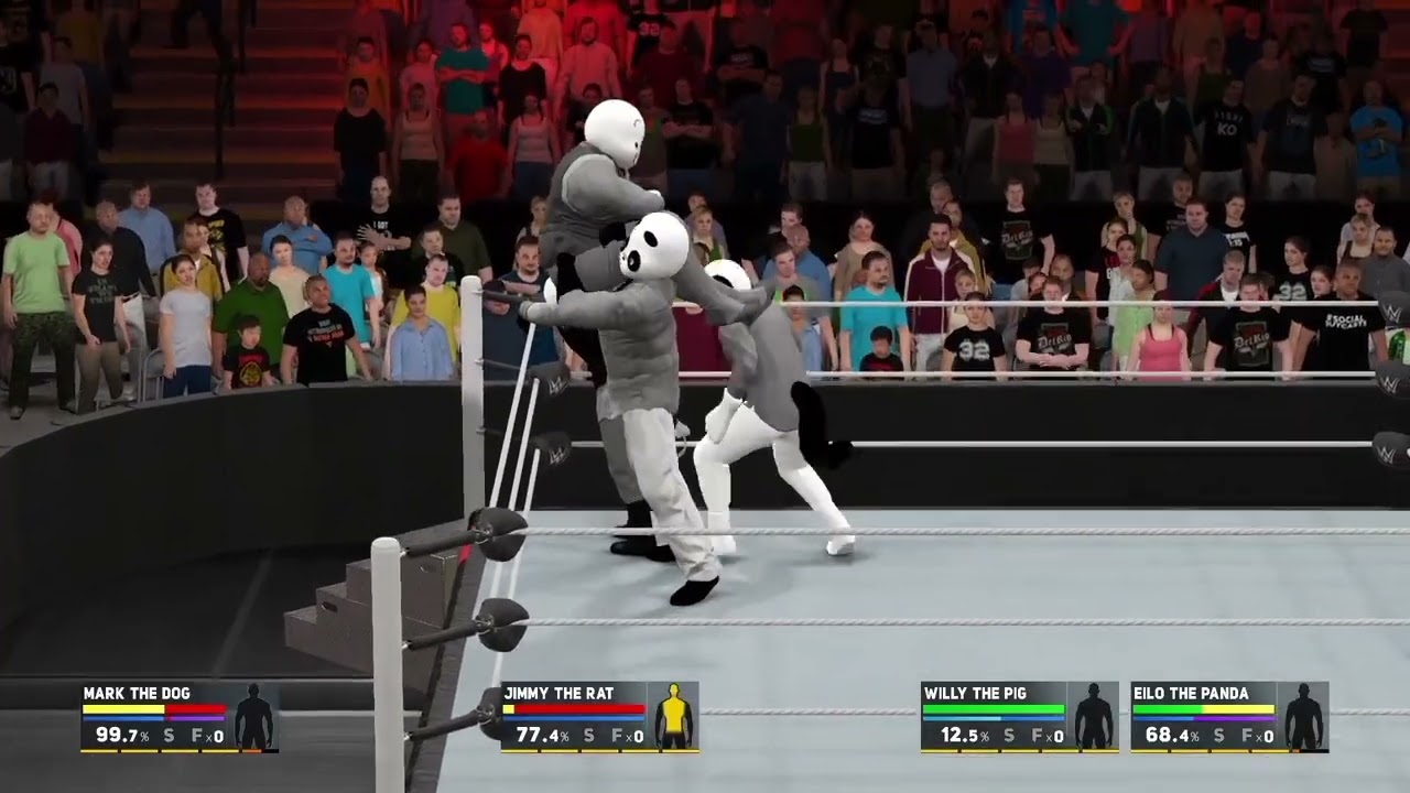 WWE BattleFight: 20-Man Animals (Royal Rumble)