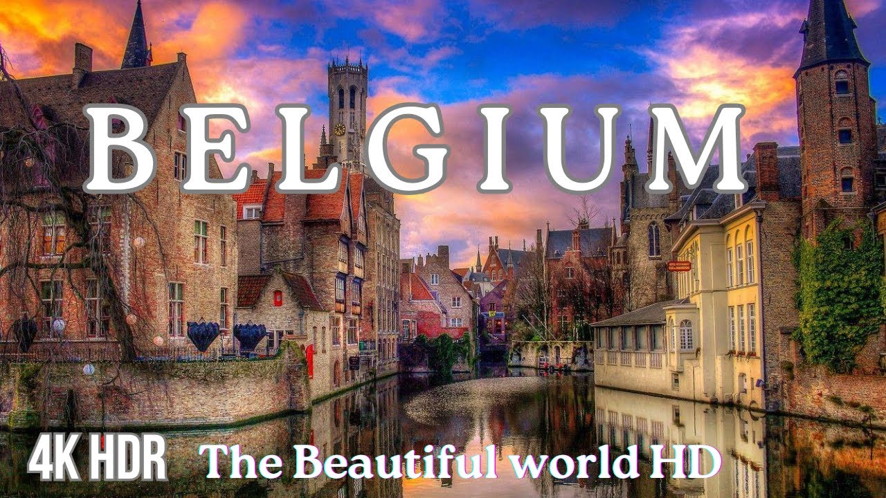 Belgium 4K/8K Relaxation: A Virtual Escape to Tranquil Beauty