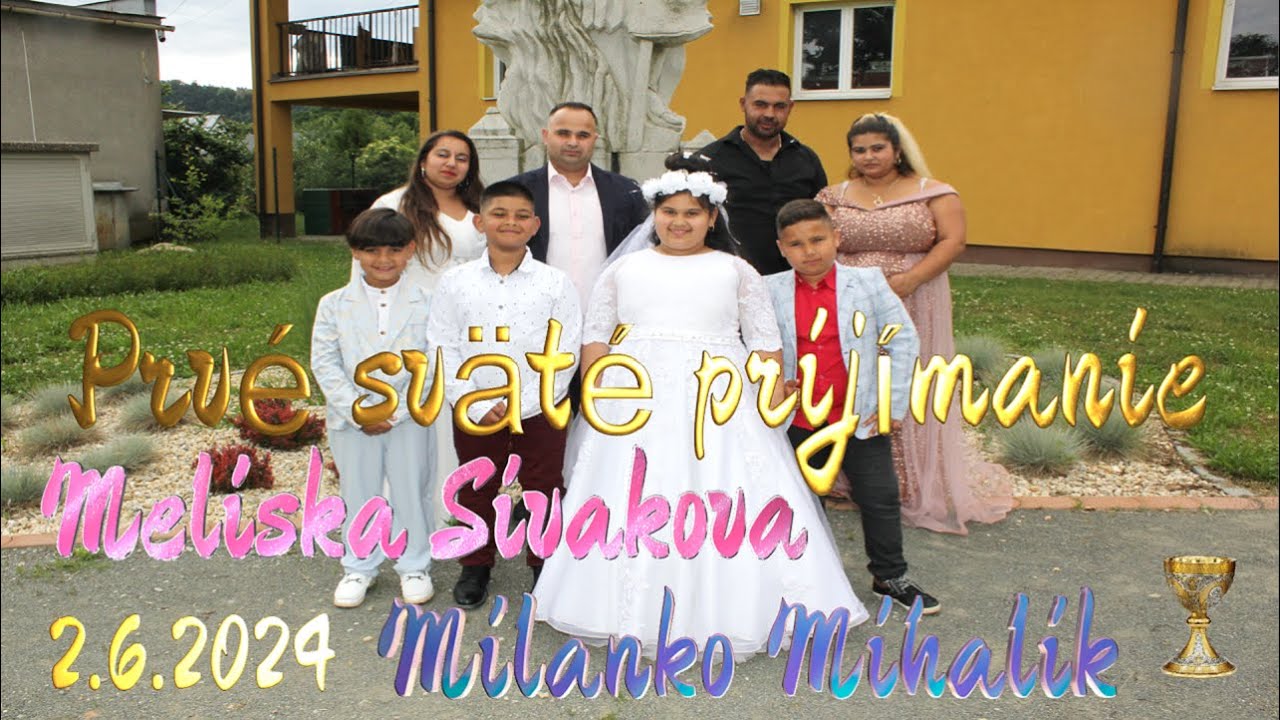 1Sv. prijimanie Milan Mihalik Meliska Sivakova 2.6.2024 Zborov