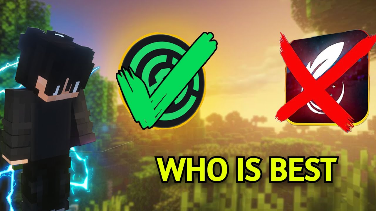 Feather Client Vs  modrinth client l Who Is Best For Me And My Subscribers #battlefox