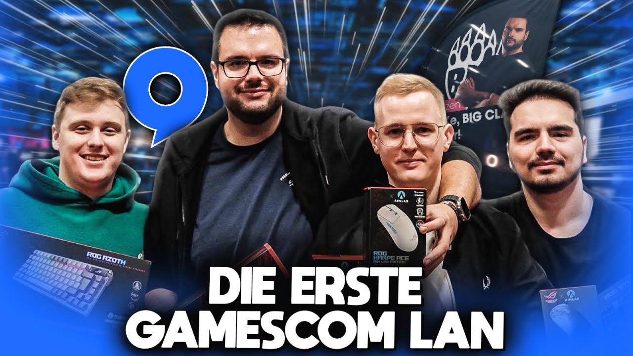 PREISGELD auf der gamescom LAN 2024 gewonnen! 😲💪 gamescom LAN Vlog mit TEAM SCHWEINEAIM