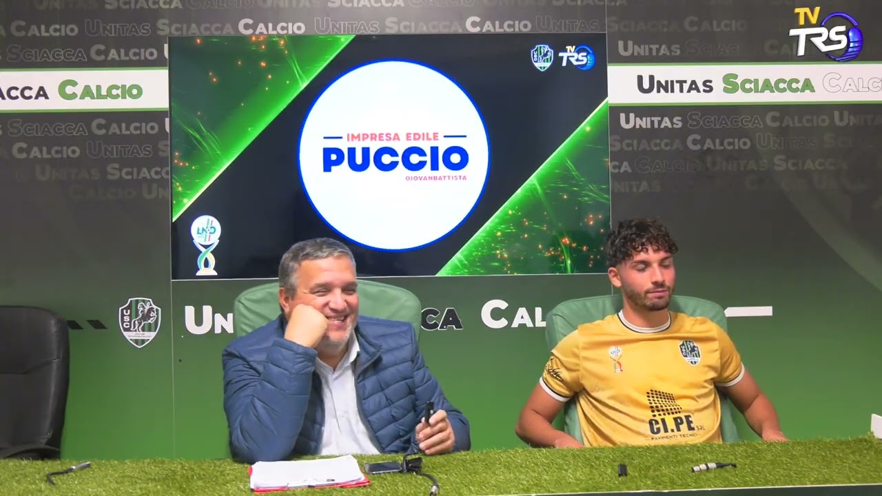 Conferenza Stampa post Unitas Sciacca - Bagheria 90011 5-0
