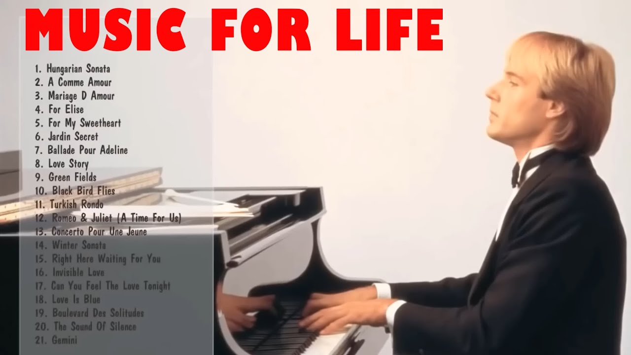 Lo mejor de Richard Clayderman - &Aacute;lbum completo de grandes &eacute;xitos de Richard Clayderman