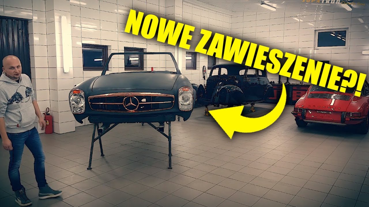 MERCEDES PAGODA W113 - RENOWACJA ZAWIESZENIA!