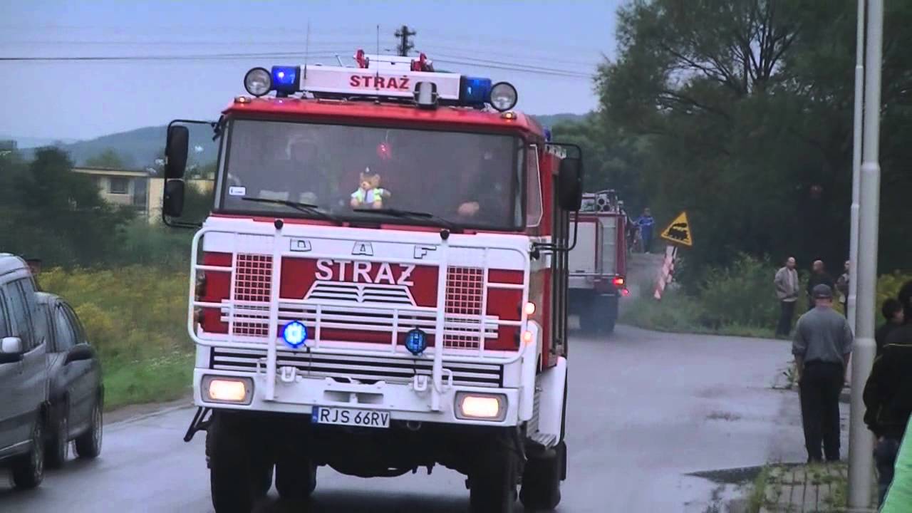 Pożar w zakładach 