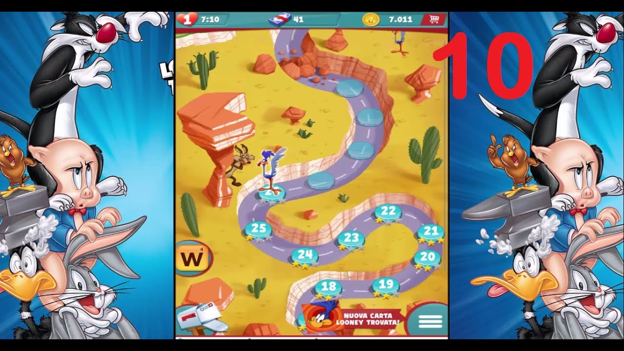 Looney Tunes La corsa! - A META' STRADA..!! Walkthrough #10 Android/iOS 1080p HD