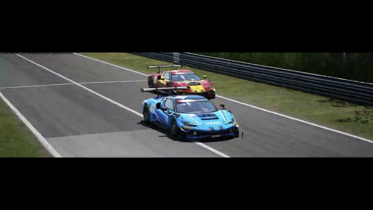 ACC Monza madness! Ferrari 296 GT3 storming from P50 to P6 in 20 minutes. Epic charge!
