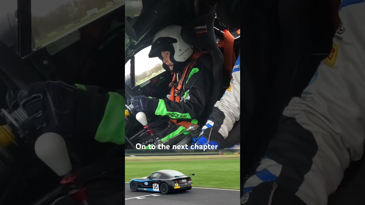 Ginetta junior at Croft with Thomas Potter #ginetta #motorsport #foryou #fyp